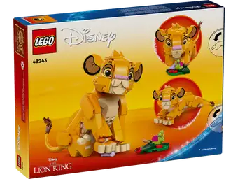 43243 Simba the Lion King Cub product image 2, provided for visual reference and product detail review