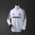 Real Madrid Jersey 2005/06 Home Retro Football Kit Long product image 1