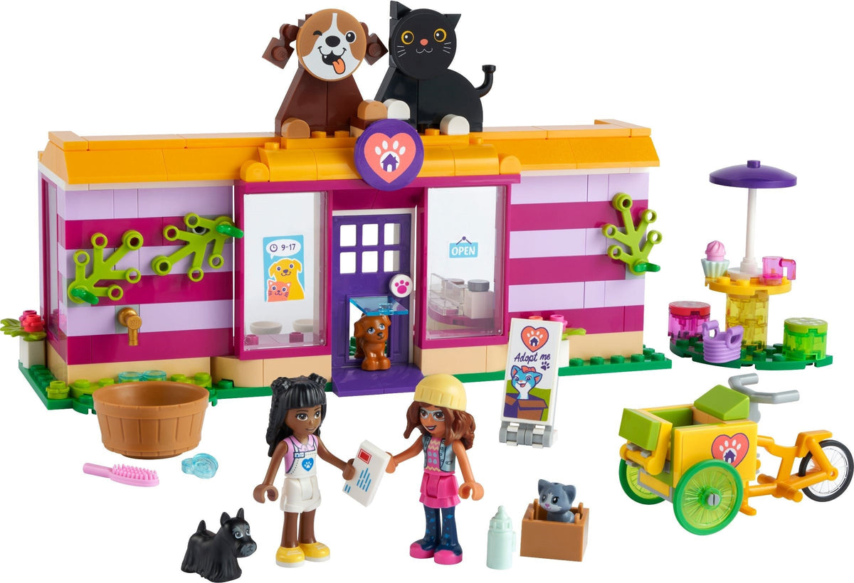 41699 LEGO Friends: Pet Adoption Café (Retired) (New Sealed) product image 2, provided for visual reference and product