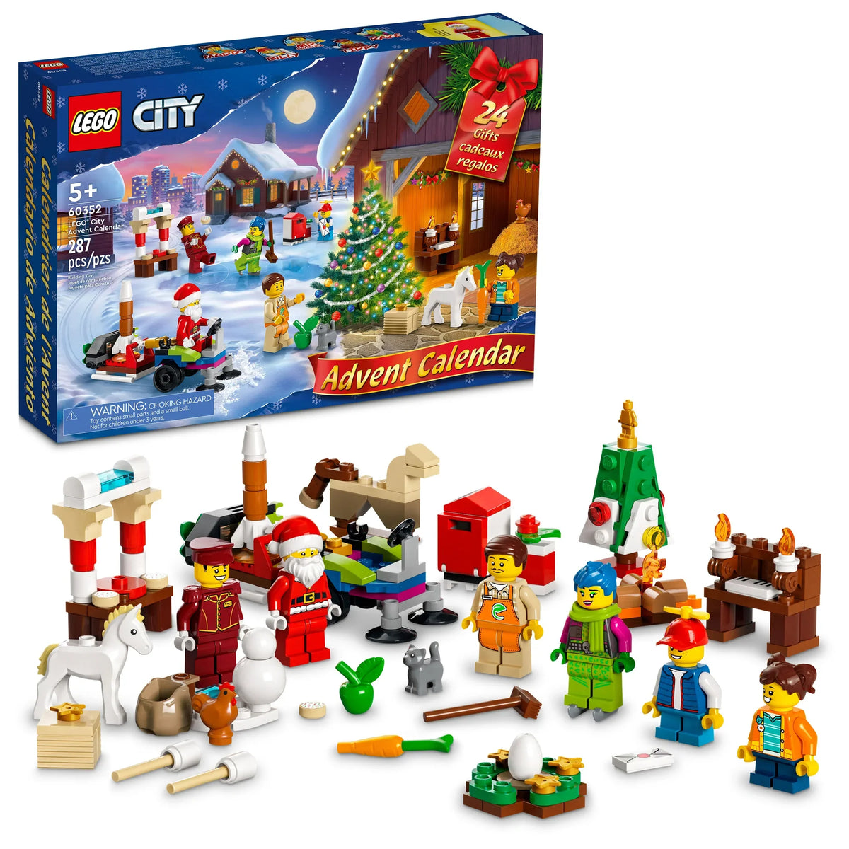 60352 LEGO® City Advent Calendar product image 1, provided for visual reference and product detail review