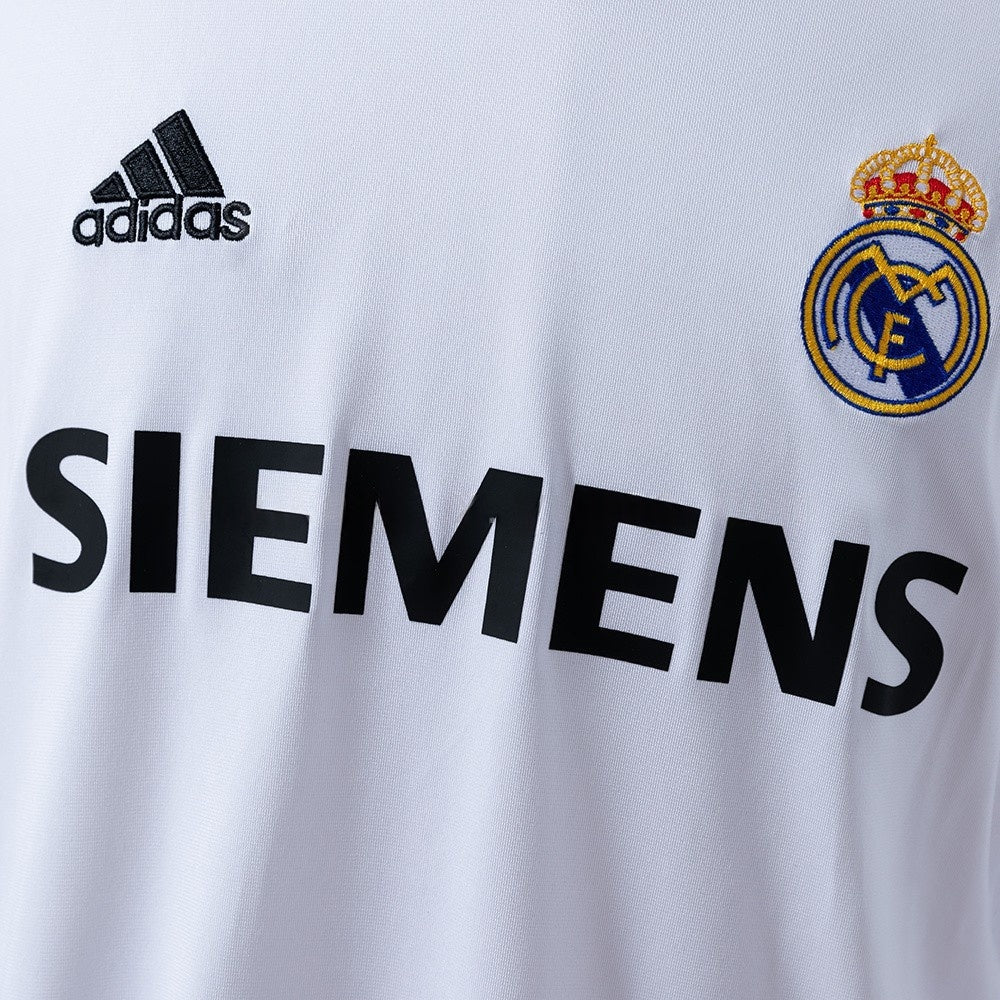 Real Madrid Jersey 2005/06 Home Retro Football Kit Long product image 6