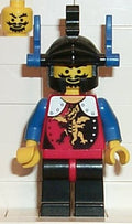 CAS015 Dragon Knight Blue Plumes product image 1, provided for visual reference and product detail review