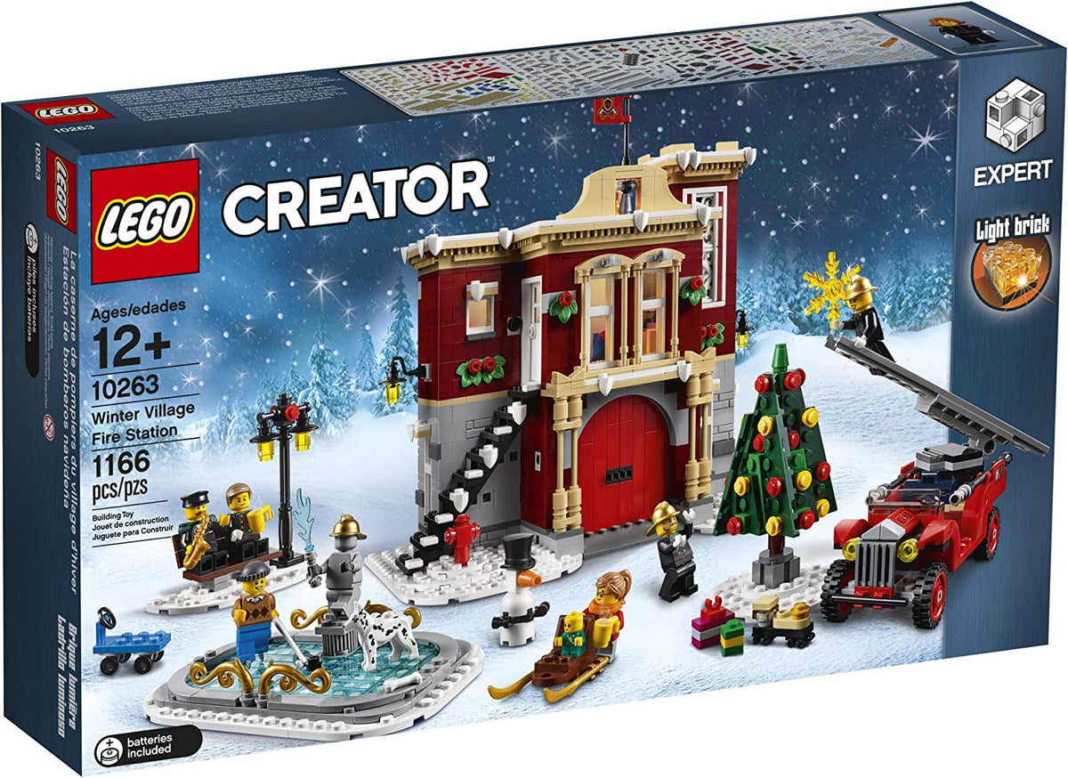10263 Creator Expert Winter Village Fire Station (Retired) (Certified Complete) product image 1, provided for visual