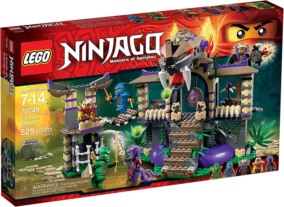 70749 Ninjago Enter the Serpent (Retired) (New Sealed) product image 1, provided for visual reference and product detail