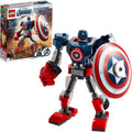 76168 Marvel Avengers Captain America Mech Armor (Retired) (New Sealed) product image 1, provided for visual reference and