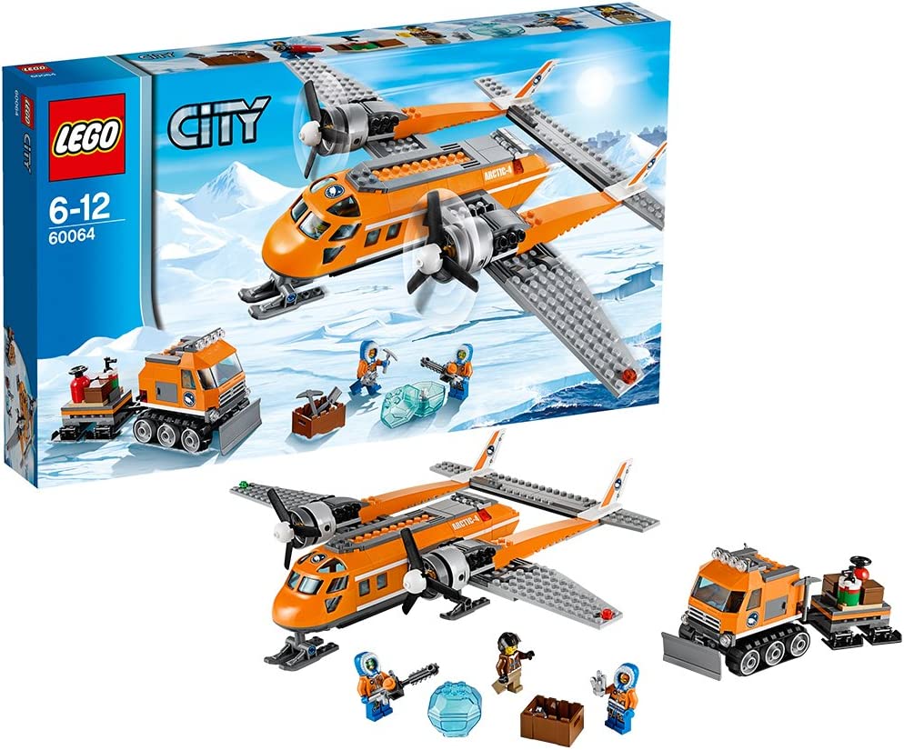 60064 Arctic Supply Plane (Retired) (New Sealed) product image 1, provided for visual reference and product detail review