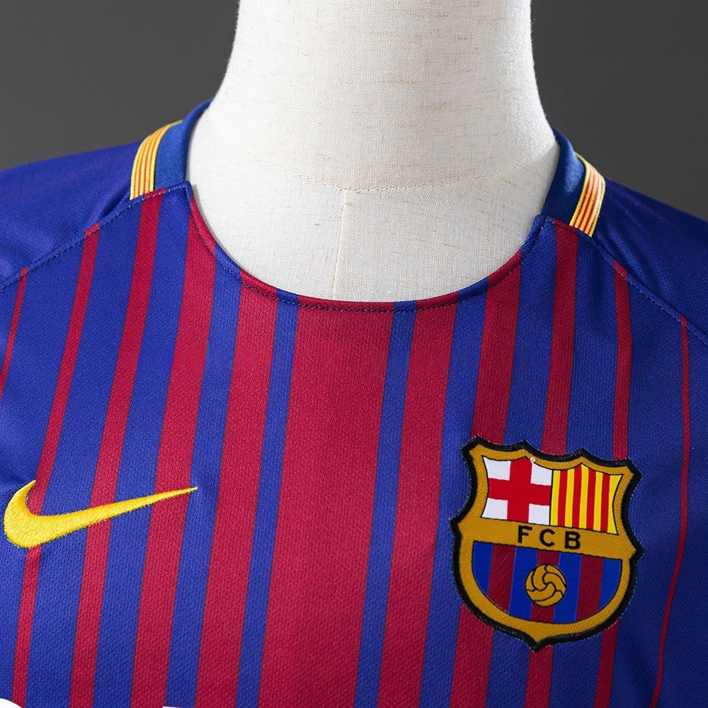 Barcelona Jersey 2017-18 Home Retro Kit product image 7