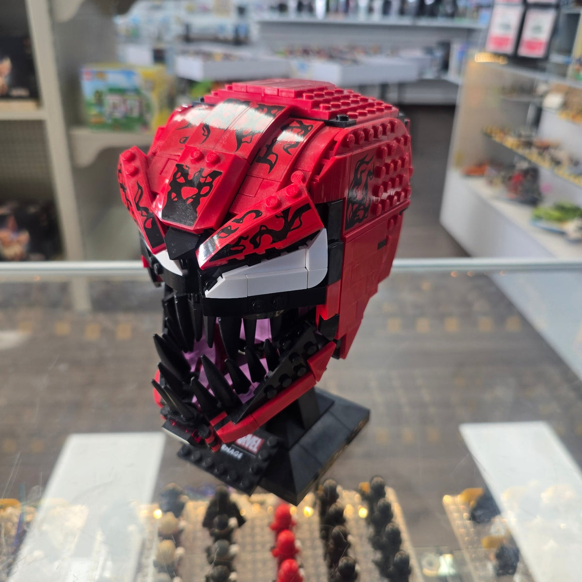 76199 LEGO Marvel: Carnage Bust (Previously Owned) (Retired) product image 1, provided for visual reference and product