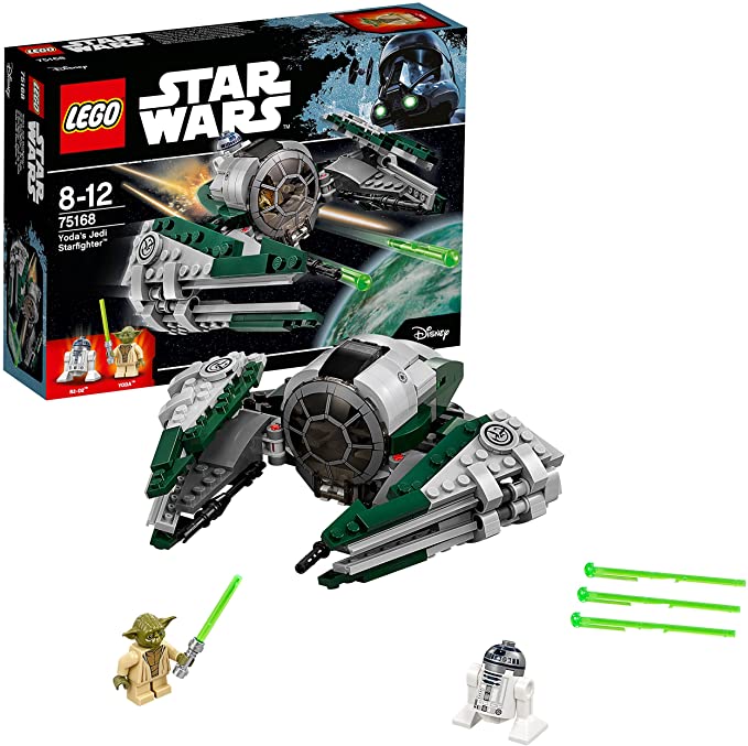 75168 Yoda's Jedi Starfighter (Retired) (New Sealed) product image 1, provided for visual reference and product detail review