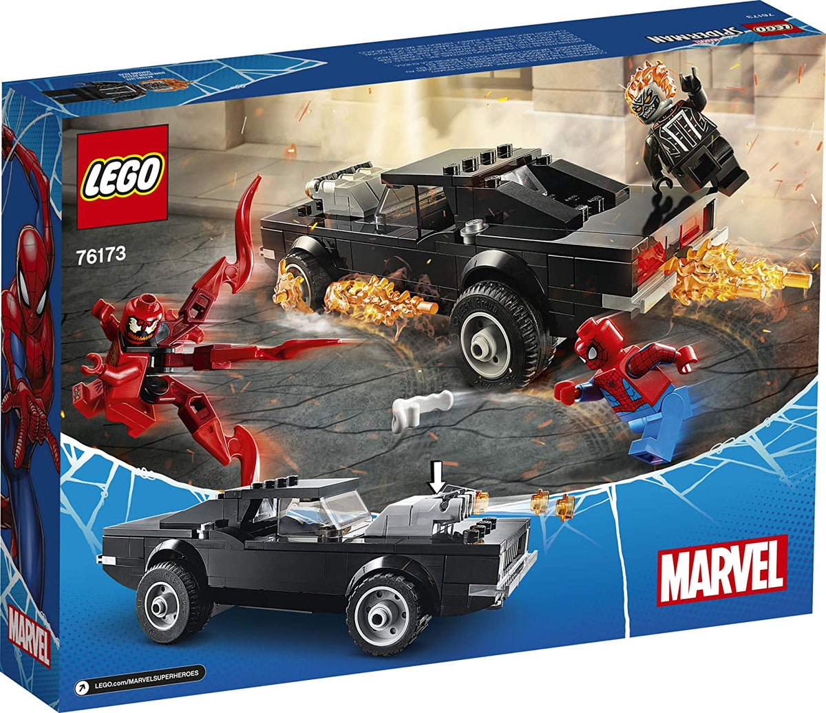 76173 Spider-Man and Ghost Rider vs. Carnage (Retired) (New Sealed) product image 2, provided for visual reference and