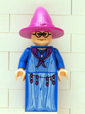HP049 Professor Sybill Trelawney, Light Purple Hat, Blue Robes product image 1, provided for visual reference and product