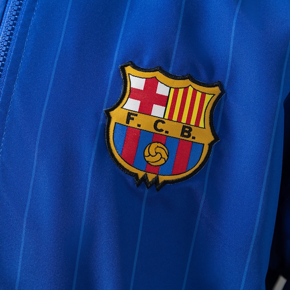 Barcelona Windbreaker 2025/26 Blue Football Soccer Jacket product image 6