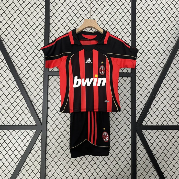 Retro Kids AC Milan Home Jersey 06/07 product image 1
