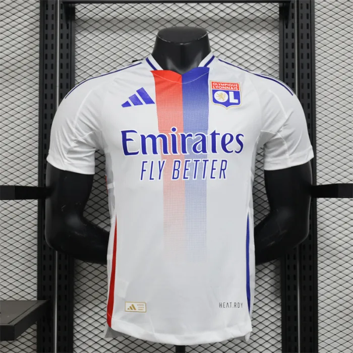 Player Version Lyon Home Kit 24/25 Football Jersey product image 1
