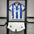 Kids Real Sociedad Home Kit 24/25 Football Jersey product image 1