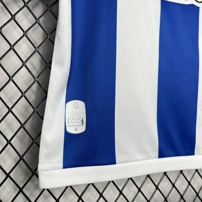 Kids Real Sociedad Home Kit 24/25 Football Jersey product image 7