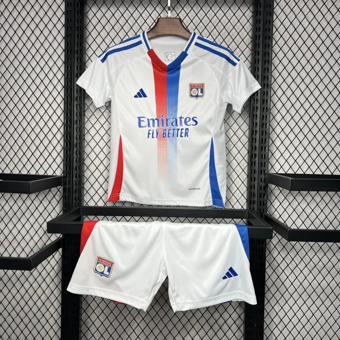 Kids Olympique Lyonnais Home Jersey 24/25 Football Kit product image 1