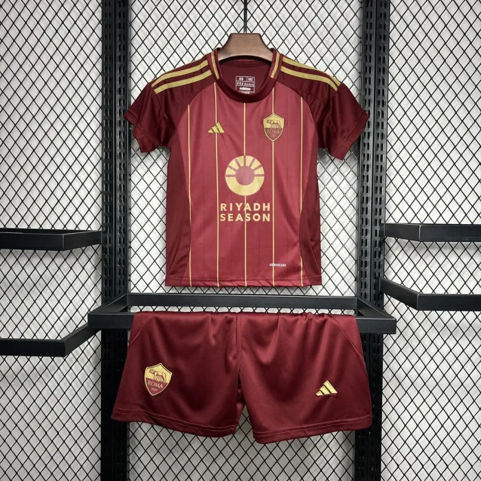 Kids AS Roma Home Jersey 24/25 Football Kit product image 1
