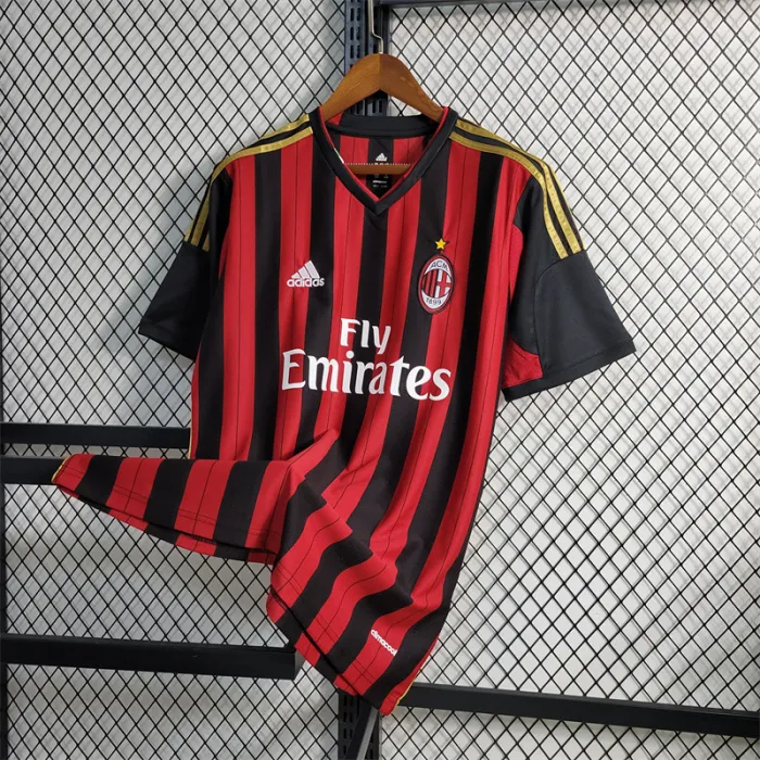 AC Milan Jersey Home Kit 2013 2014 Retro product image 3
