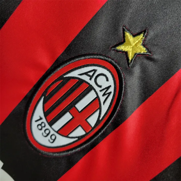 AC Milan Jersey Home Kit 2006 2007 Retro Long Sleeves product image 2