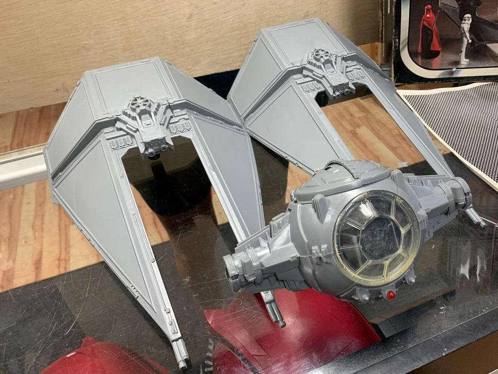 ROTJ Tie Interceptor UNUSED CONTENTS (Vintage Star Wars, Kenner) product image 3, provided for visual reference and product