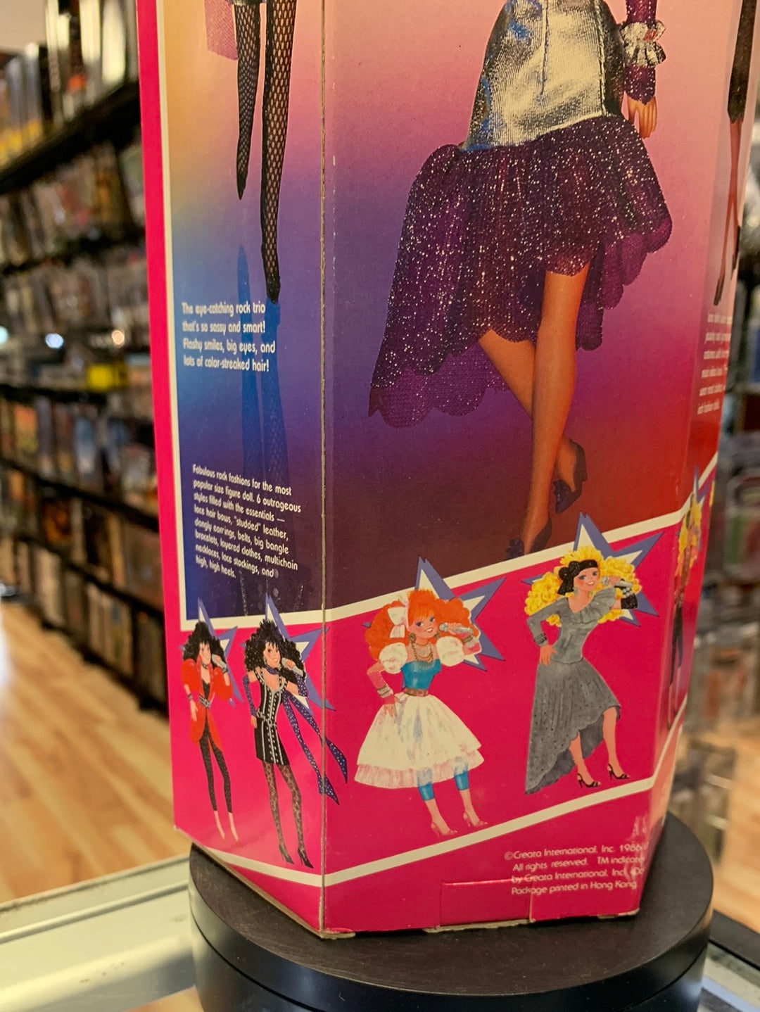 Vintage Celebrity Rock Star 1681 (Lace 1986, Creata) SEALED product image 12, provided for visual reference and product