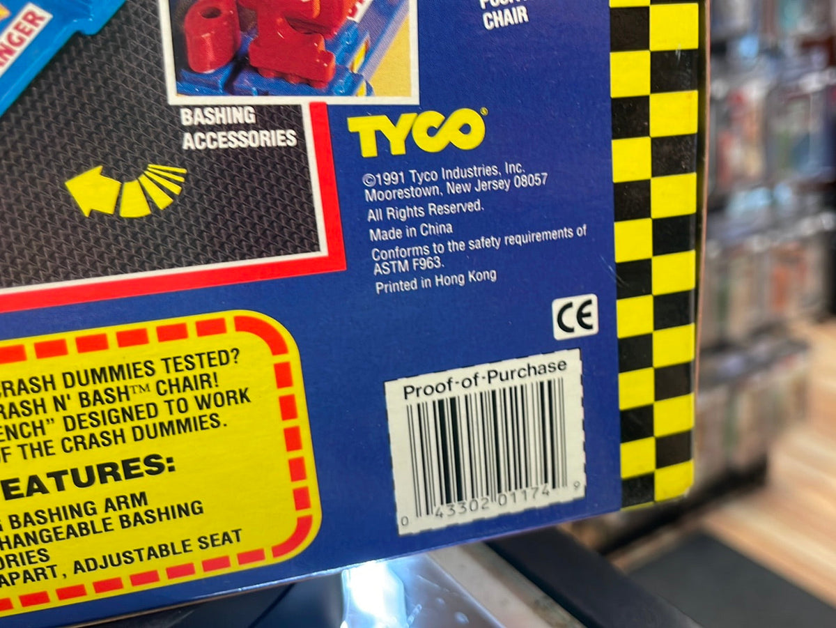 Crash N Bash Chair (Vintage Incredible Crash Dummies, TYCO) SEALED BOX product image 9, provided for visual reference and