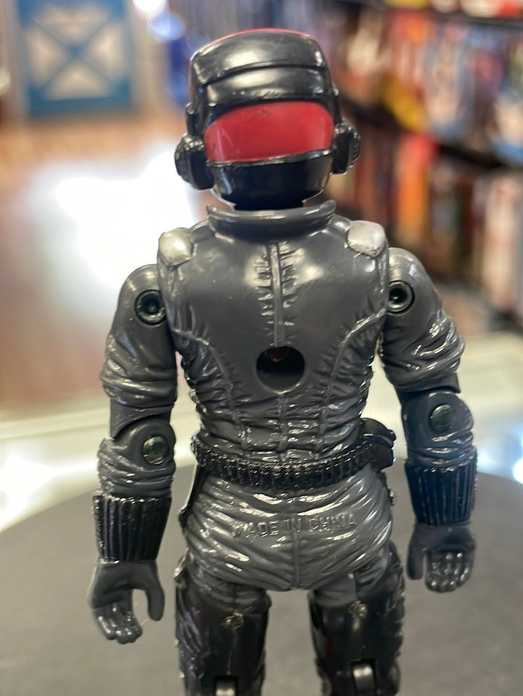 Night Raven Driver Strato Viper Complete (Vintage GI Joe, Hasbro) product image 7, provided for visual reference and product