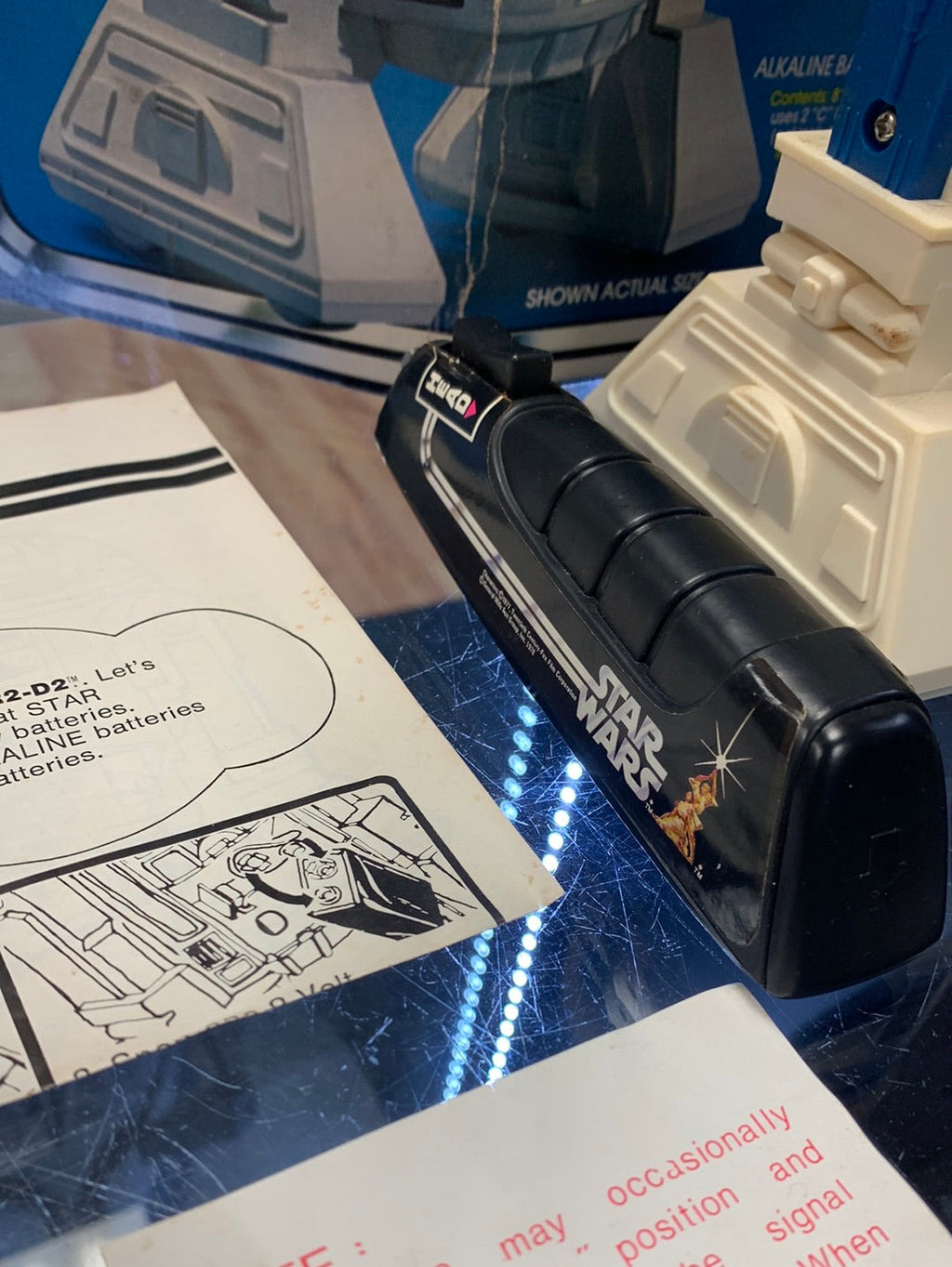 Radio Comtrolled R2-D2 (Kenner Vintage Star Wars) 3518 product image 14, provided for visual reference and product detail