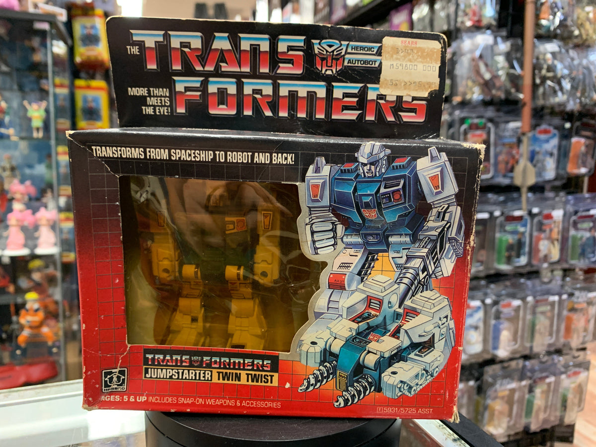 Vintage Jumpstarter Twin Twist 5931(Transformers, Hasbro) UNUSED CONTENTS product image 1, provided for visual reference and