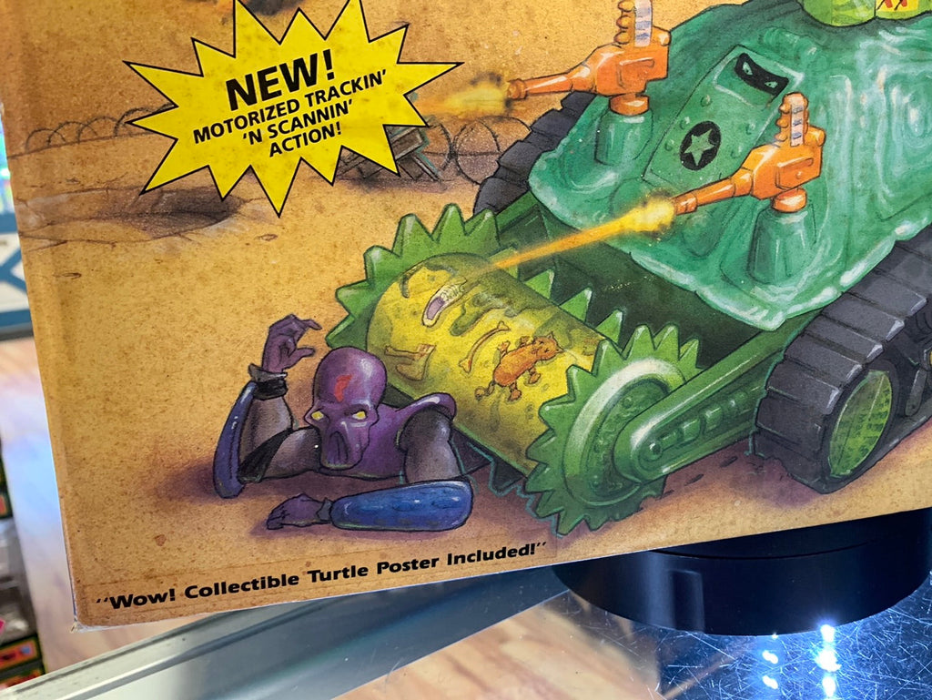 Turtle Tank SEALED BOX (Vintage TMNT Ninja Turtles, Playmates) product image 10, provided for visual reference and product