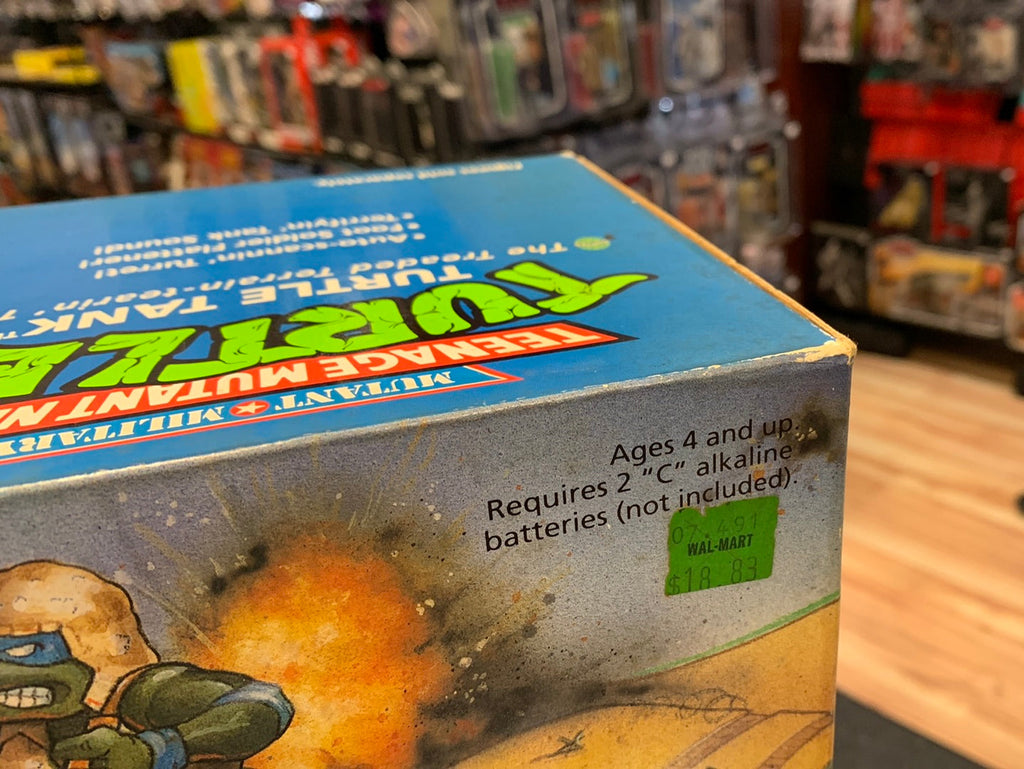 Turtle Tank SEALED BOX (Vintage TMNT Ninja Turtles, Playmates) product image 6, provided for visual reference and product
