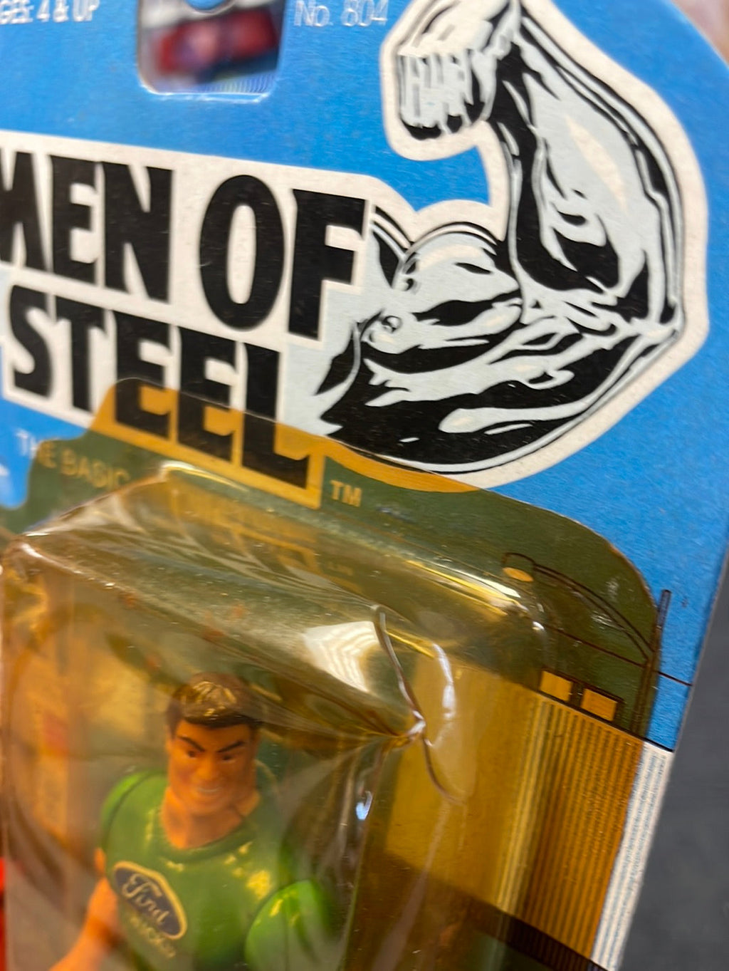 Ford Truck Driver 3.75 figure (Vintage NYlint, Men of Steel 1989) product image 10, provided for visual reference and