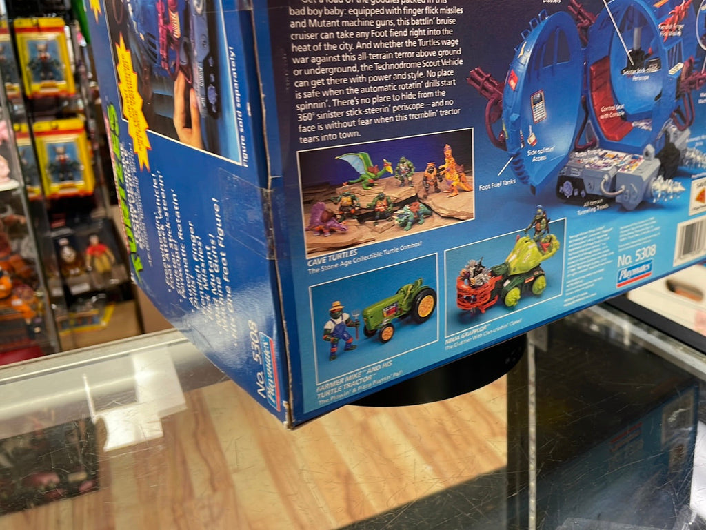 Technodrome Scout Vehicle 5308 SEALED (Vintage TMNT Ninja Turtles, Playmates) product image 9, provided for visual reference