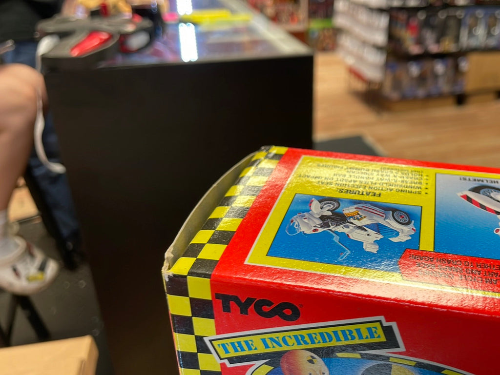 Slam Cycle (Vintage Incredible Crash Dummies, TYCO) SEALED product image 3, provided for visual reference and product detail