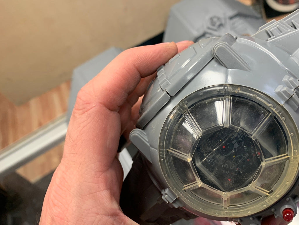 ROTJ Tie Interceptor UNUSED CONTENTS (Vintage Star Wars, Kenner) product image 9, provided for visual reference and product