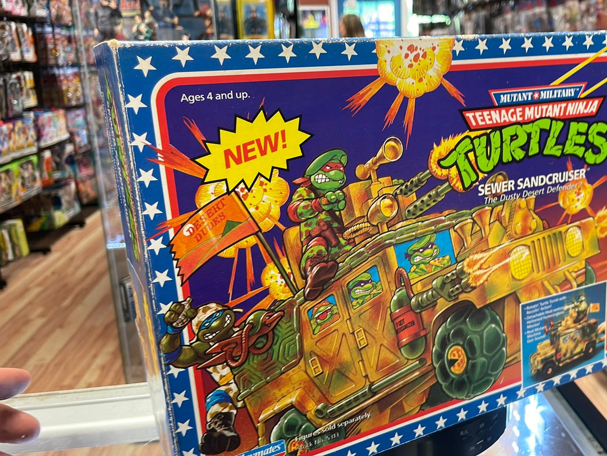 Sewer Sandcruiser SEALED BOX (Vintage TMNT Ninja Turtles, Playmates) product image 24, provided for visual reference and