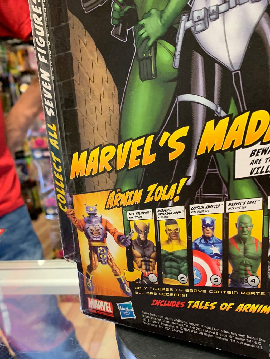 Marvels Madames ARNIM ZOLA BAF (Marvel Legends, Hasbro) product image 14, provided for visual reference and product detail