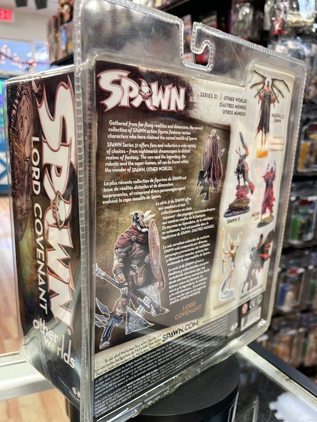 Other Worlds Lord Convenant (Spawn, McFarlane) SEALED product image 8, provided for visual reference and product detail