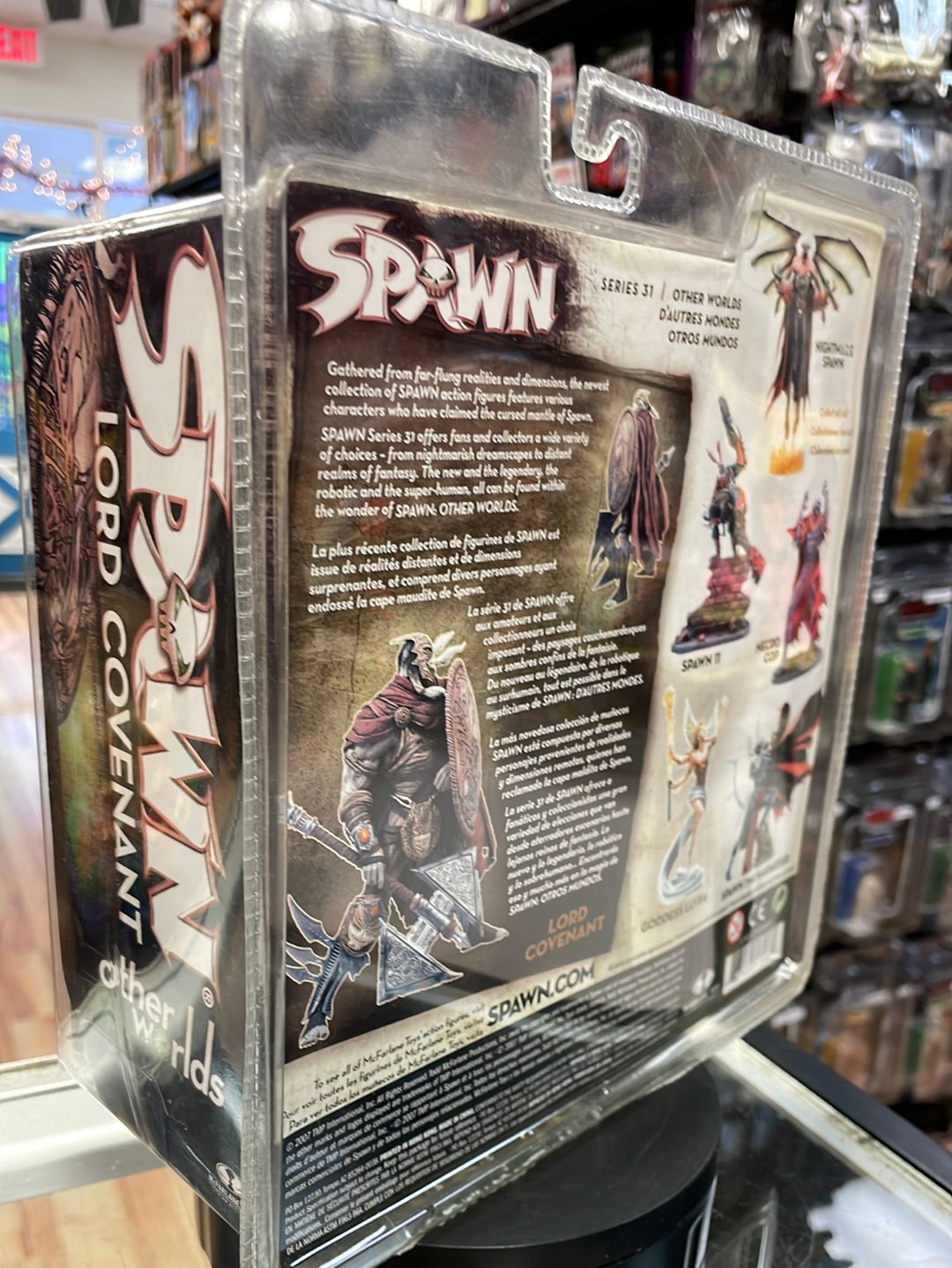 Other Worlds Lord Convenant (Spawn, McFarlane) SEALED product image 8, provided for visual reference and product detail