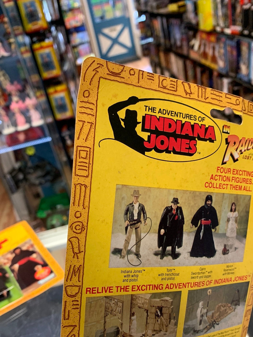 Toht 4 Back(Vintage Indiana Jones ROTA, Kenner) Sealed product image 14, provided for visual reference and product detail