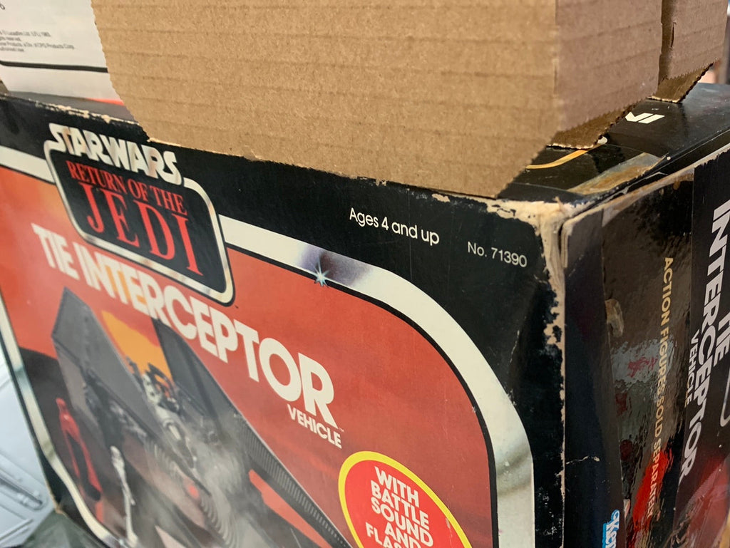 ROTJ Tie Interceptor UNUSED CONTENTS (Vintage Star Wars, Kenner) product image 22, provided for visual reference and product