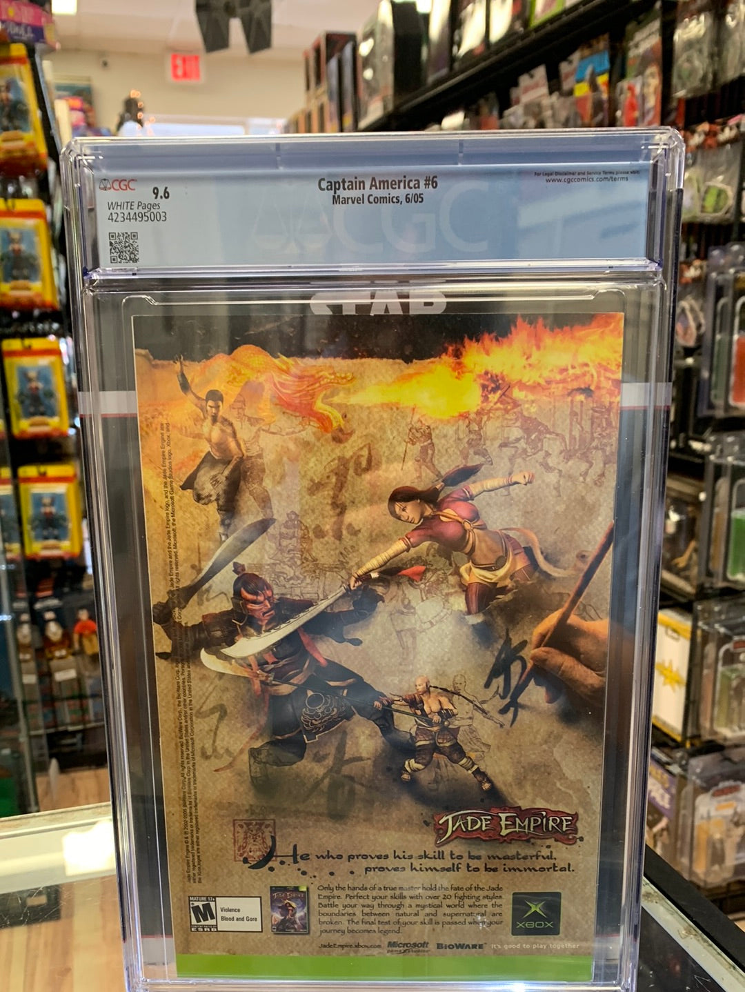 Captain America #6 1st Winter Soldier (CGC 9.6, Marvel Comics) product image 10, provided for visual reference and product