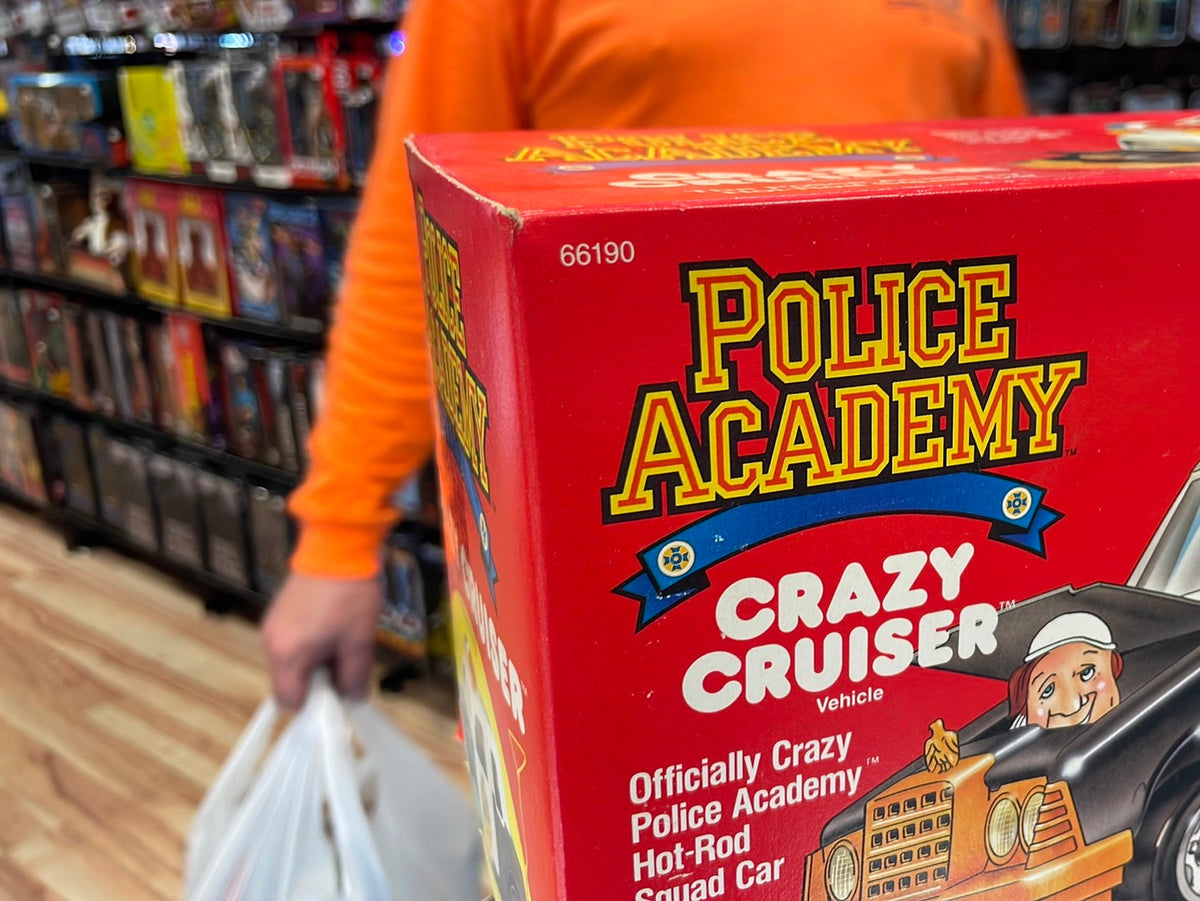 Crazy Cruiser Vehicle (Police Academy, Vintage Kenner) Sealed Box product image 7, provided for visual reference and product