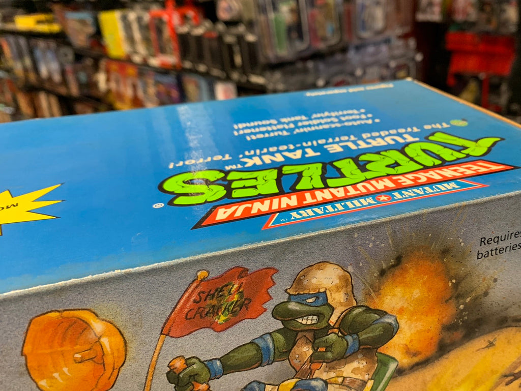 Turtle Tank SEALED BOX (Vintage TMNT Ninja Turtles, Playmates) product image 5, provided for visual reference and product