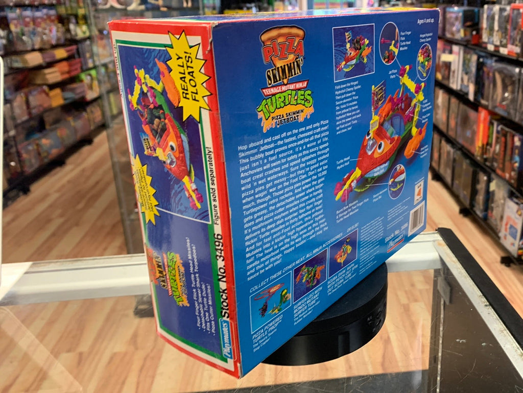 Pizza Skimmin Jet Boat BB (Vintage TMNT, Playmates) Sealed product image 15, provided for visual reference and product