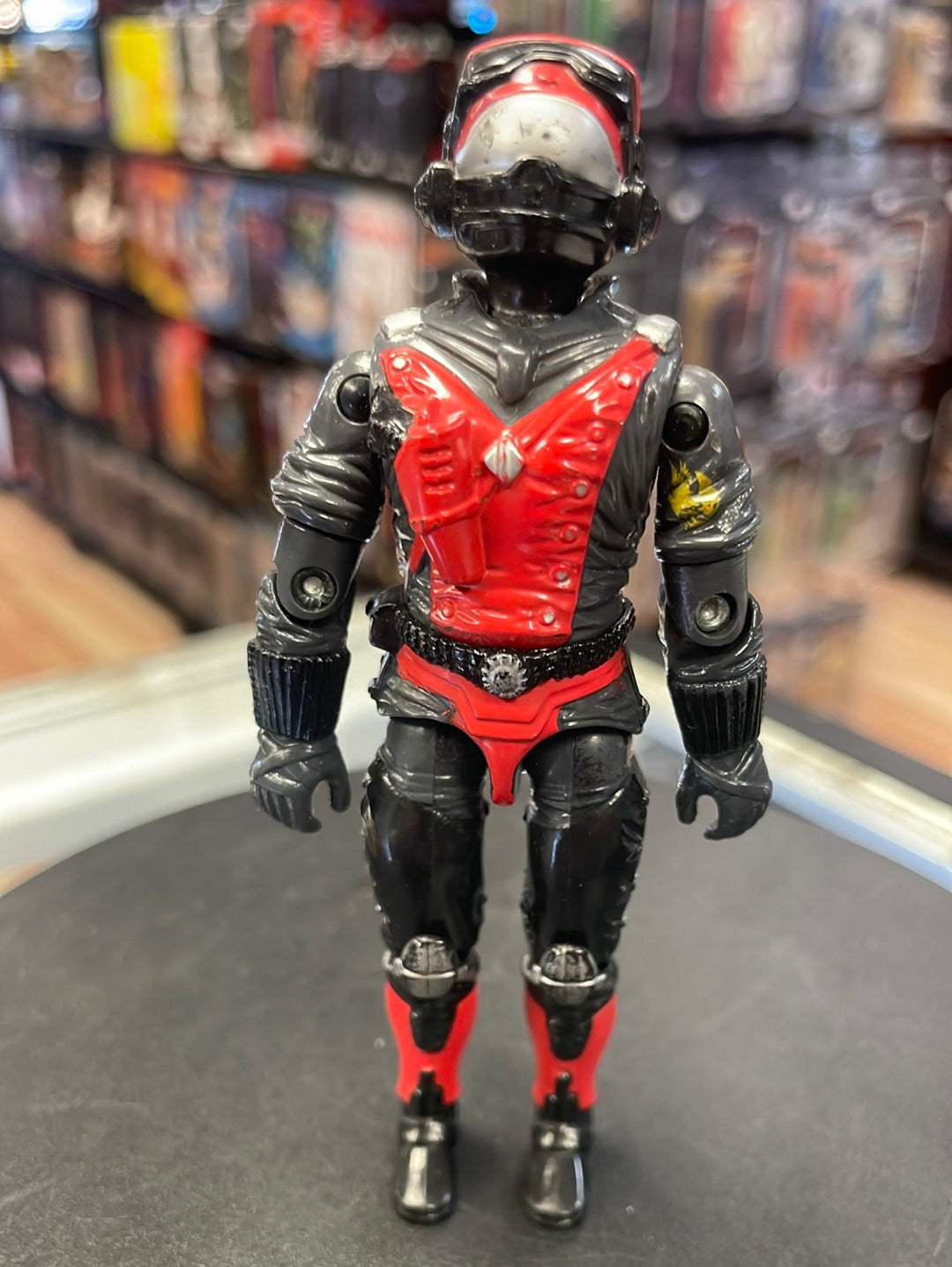 Night Raven Driver Strato Viper Complete (Vintage GI Joe, Hasbro) product image 1, provided for visual reference and product