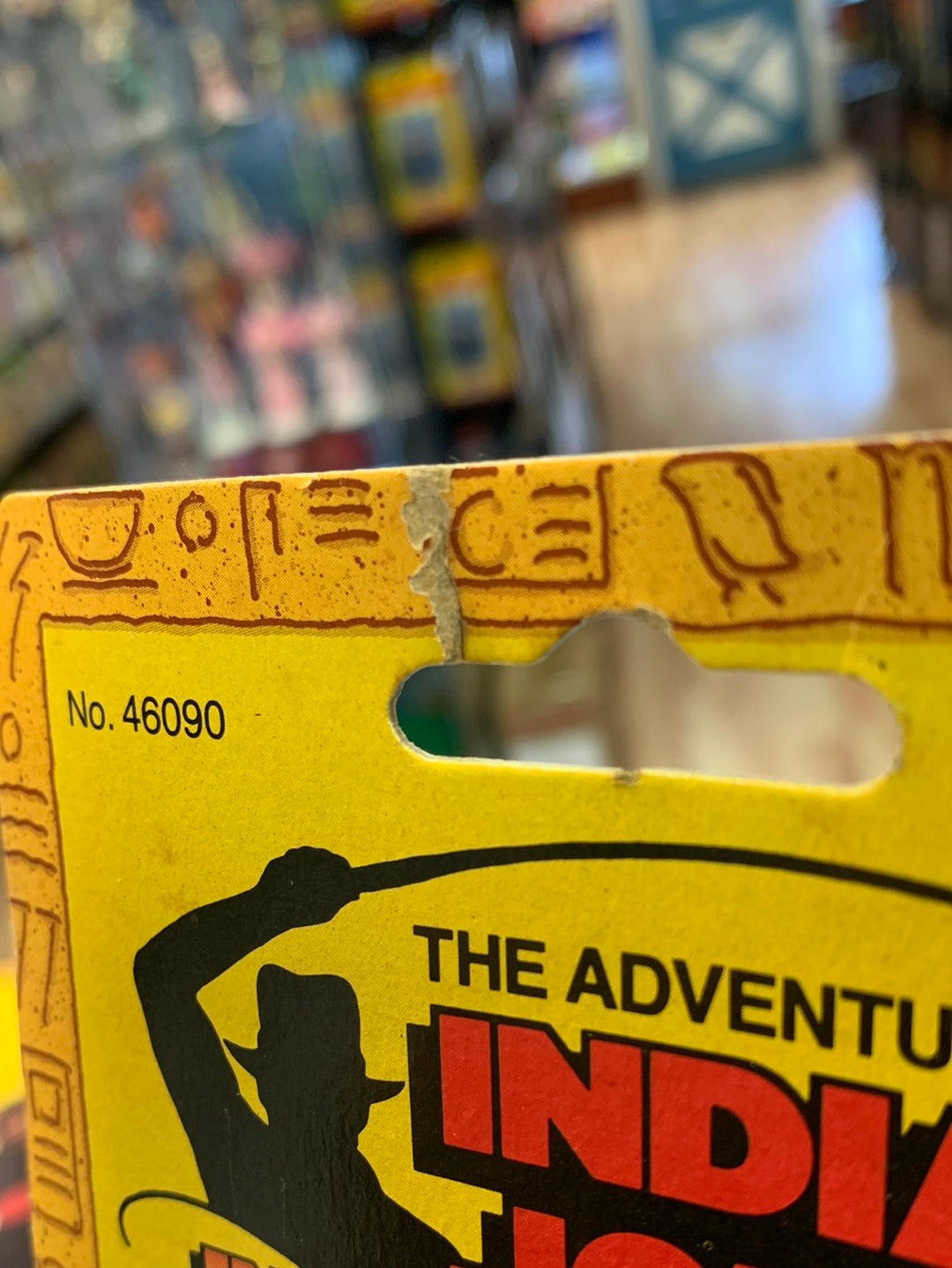Toht 4 Back(Vintage Indiana Jones ROTA, Kenner) Sealed product image 2, provided for visual reference and product detail