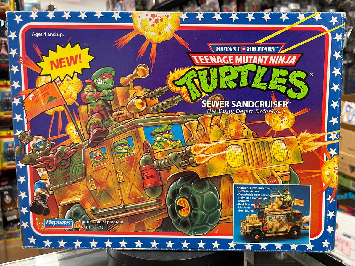 Sewer Sandcruiser Sealed 6426 (Vintage TMNT Ninja Turtles, Playmates) product image 1, provided for visual reference and