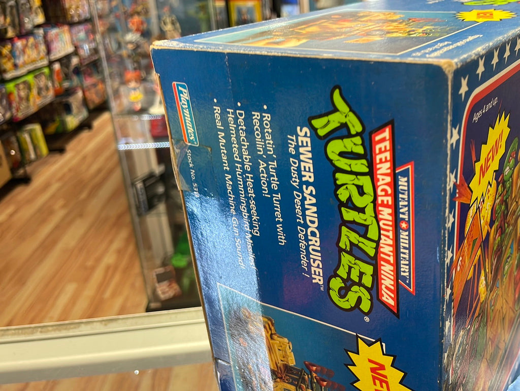 Sewer Sandcruiser SEALED BOX (Vintage TMNT Ninja Turtles, Playmates) product image 22, provided for visual reference and